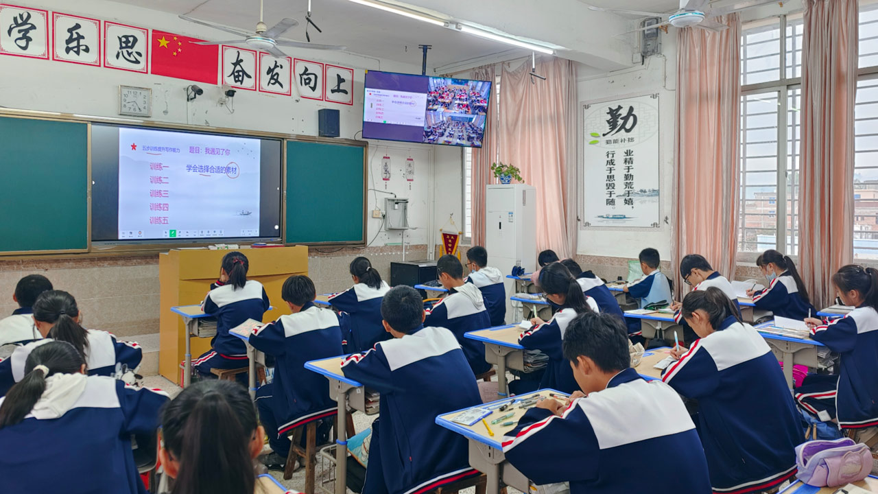 建三個課堂就選奧威亞,“5G+專遞課堂”，促進教育幫扶提質